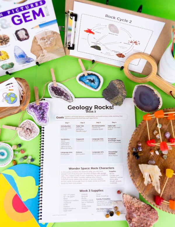 Rocks & Minerals week outline Rocks & Minerals week outline