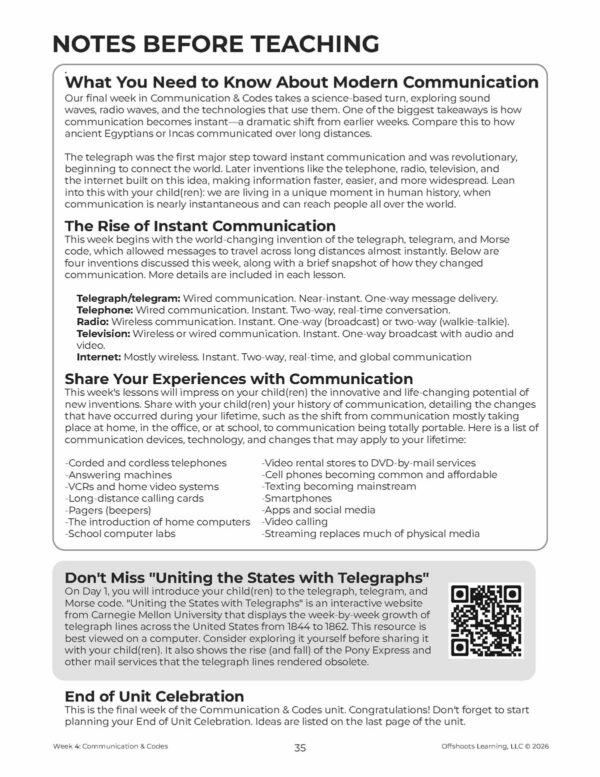 Comm-&-Codes---notes-before-teaching Comm-&-Codes---notes-before-teaching