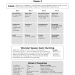 Rocks & Minerals Week grid