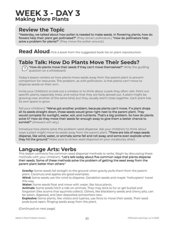 Plant Problem Solvers Unit Page Plant Problem Solvers Unit Page