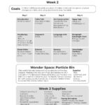 States of Matter Week Grid