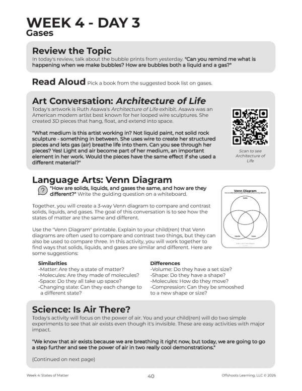 States of Matter Unit Page States of Matter Unit Page