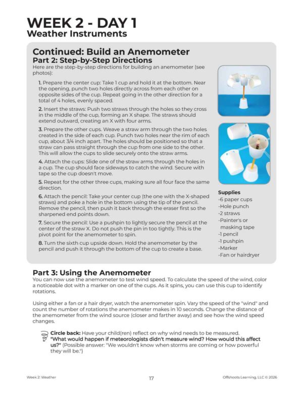 Weather Unit Page Weather Unit Page